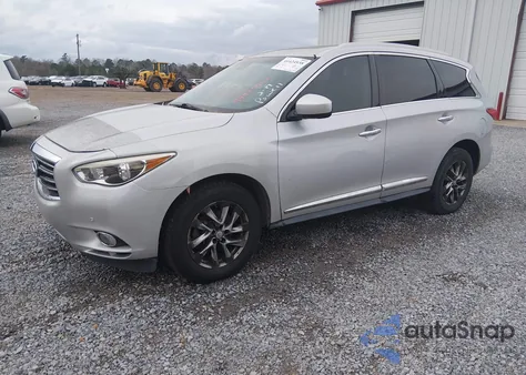 2013 Infiniti Jx35 z USA, uszkodzony, nr VIN 5N1AL0MN9DC316935